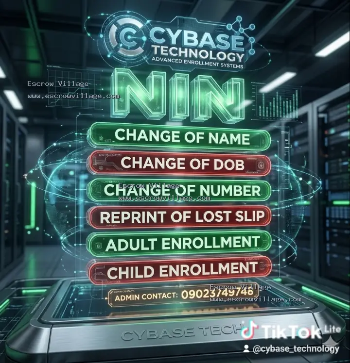 NIN MODIFICATION AND CORRECTION OF DATA