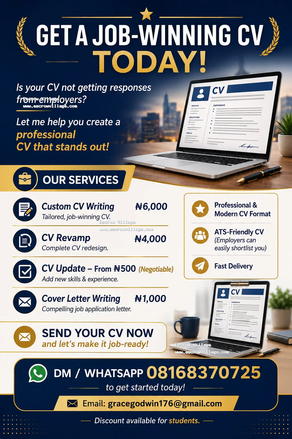 CV Writing Service