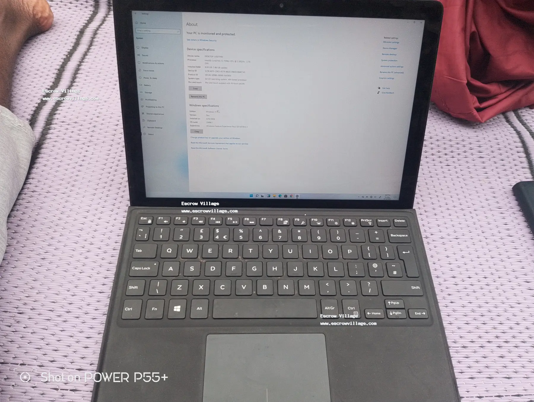 Dell Latitude 5285 2 in 1 Touchscreen Laptop