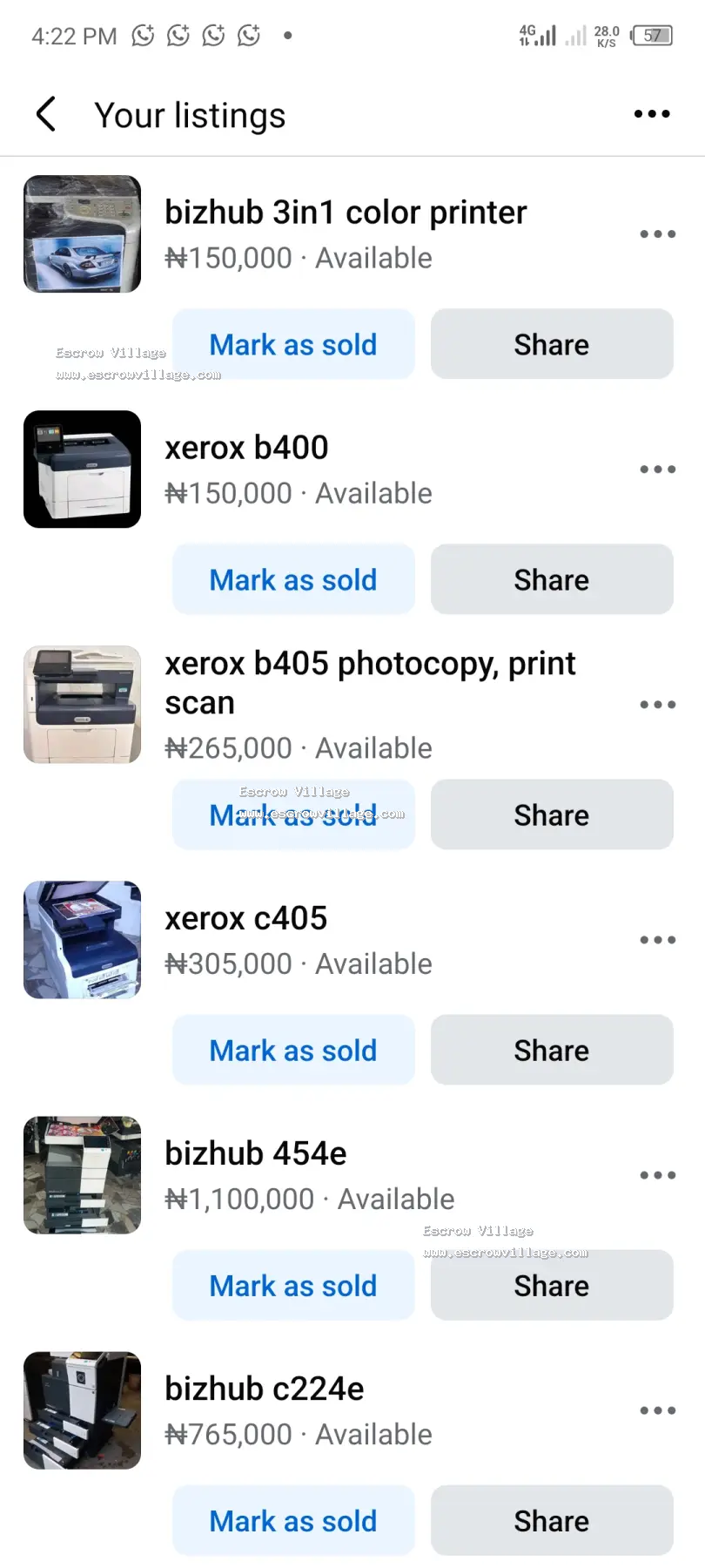 printers, tonners and inks